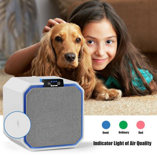 Desktop HEPA Air Purifier Home Air Cleaner with 2-in-1 Composite HEPA Filter at Set Shop and Smile