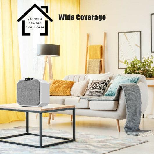 Desktop HEPA Air Purifier Home Air Cleaner with 2-in-1 Composite HEPA Filter at Set Shop and Smile