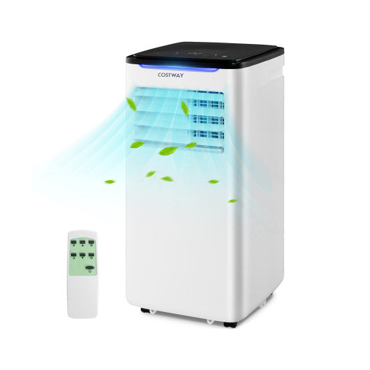 8000/10000 BTU 3-in-1 Portable Air Conditioner with Fan and Dehumidifier Mode-10000 BTU - Set Shop and Smile