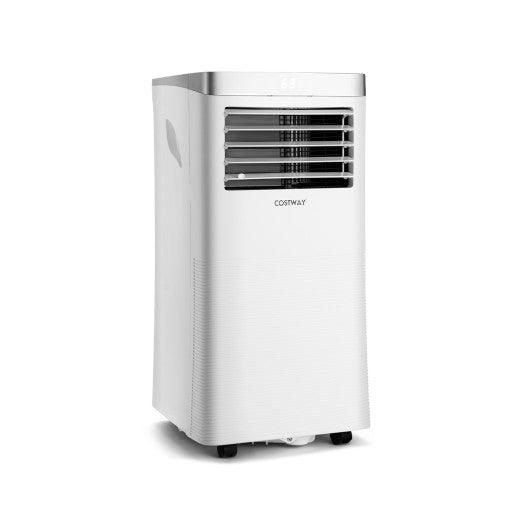 8000 BTU 3-in-1 Portable Air Conditioner with Remote Control-White at Set Shop and Smile