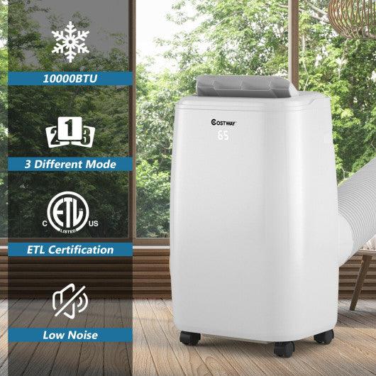 10000 BTU(Ashrae) Portable Air Conditioner with with 3 Modes and Remote Control at Set Shop and Smile