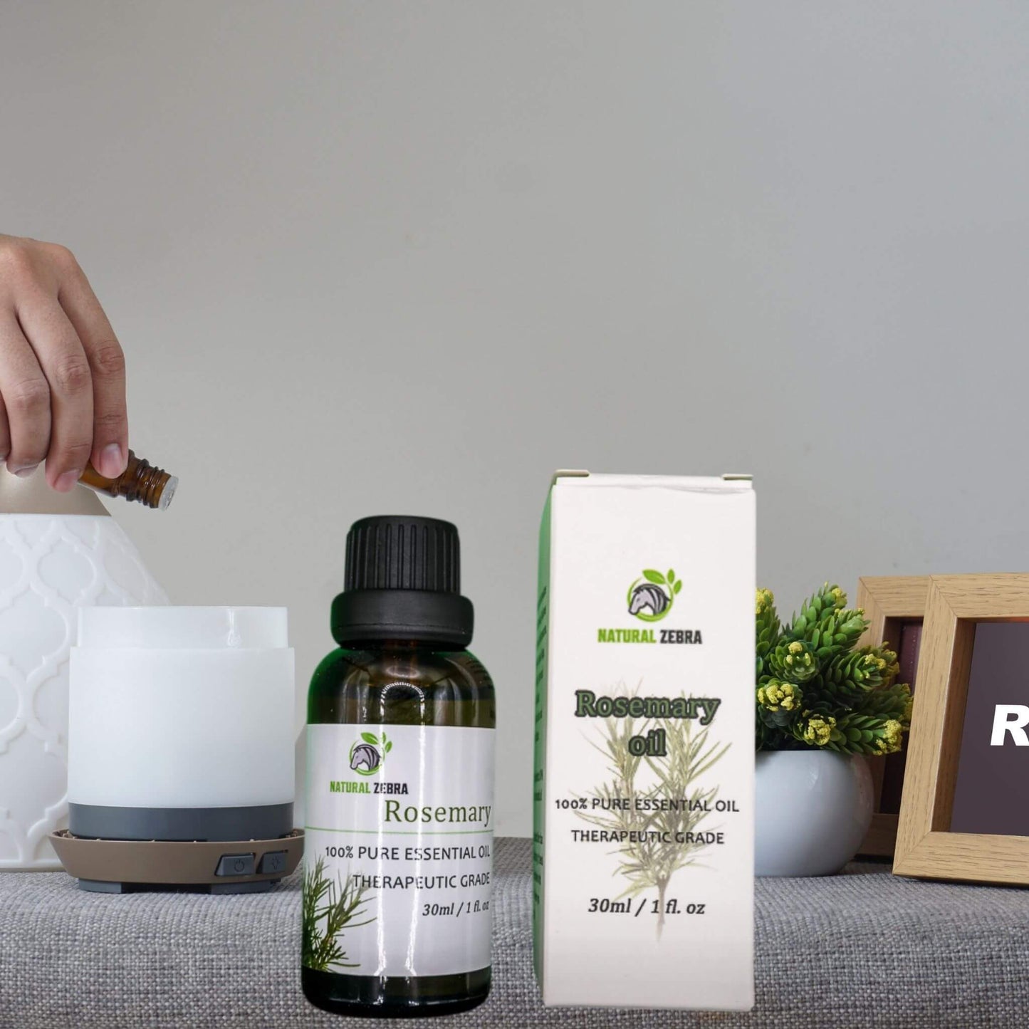 NATURAL ZEBRA | Rosemary Essential Oil -