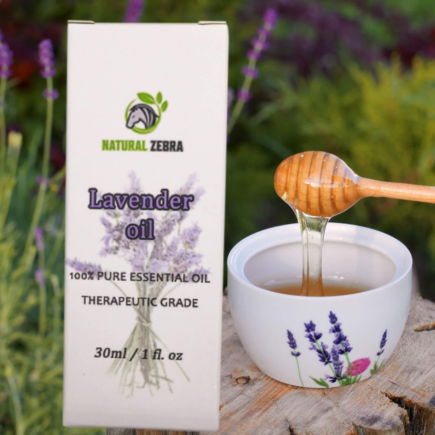 NATURAL ZEBRA | Lavender Essential Oil -