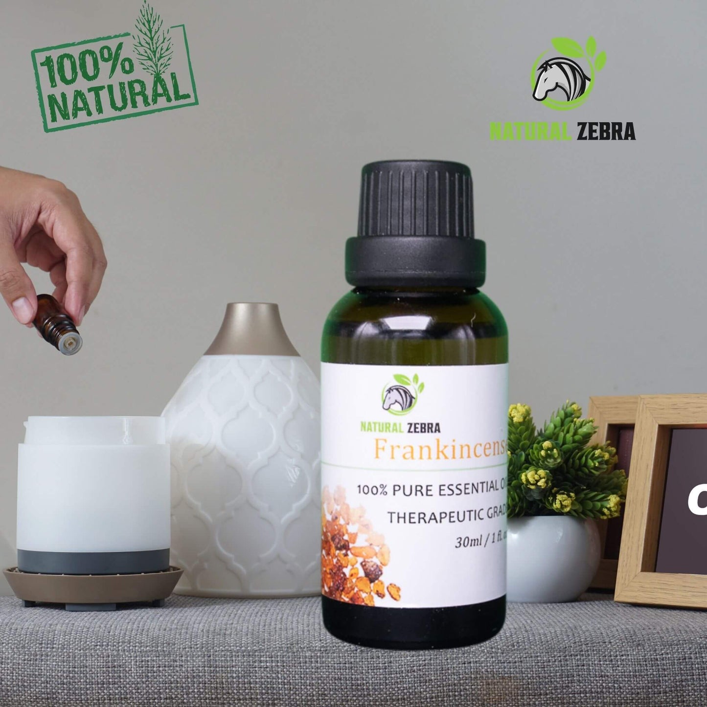 NATURAL ZEBRA | Frankincense Essential Oil -