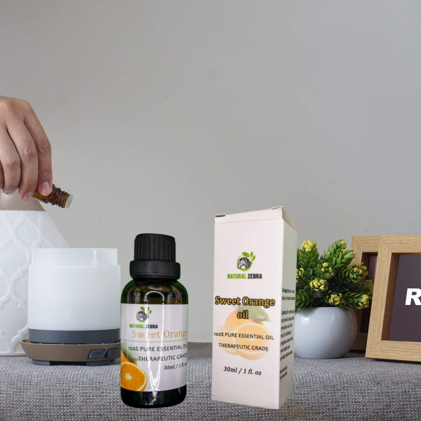 NATURAL ZEBRA | Sweet Orange Essential Oil -