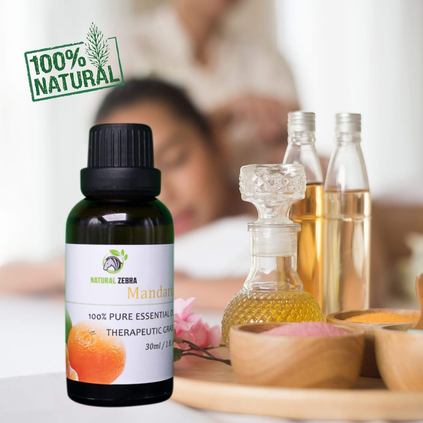 NATURAL ZEBRA | Mandarin Essential Oil -