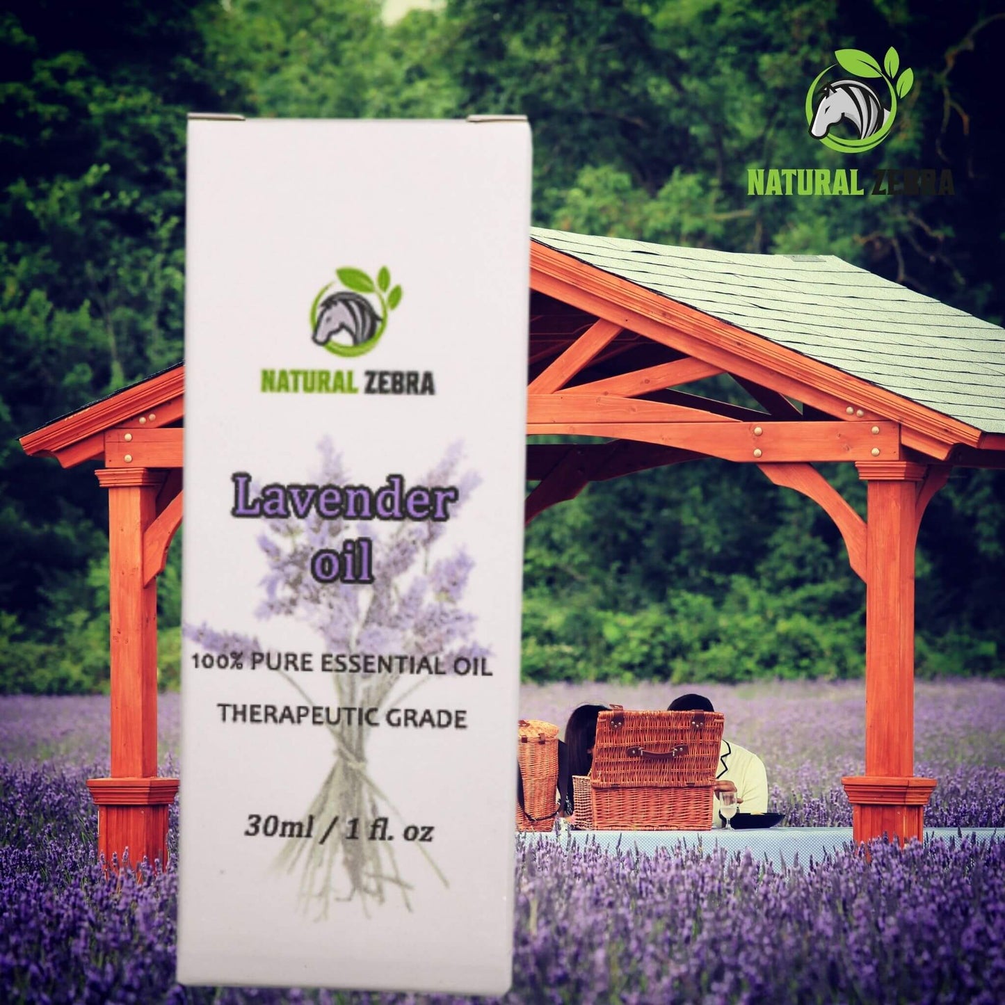 NATURAL ZEBRA | Lavender Essential Oil -