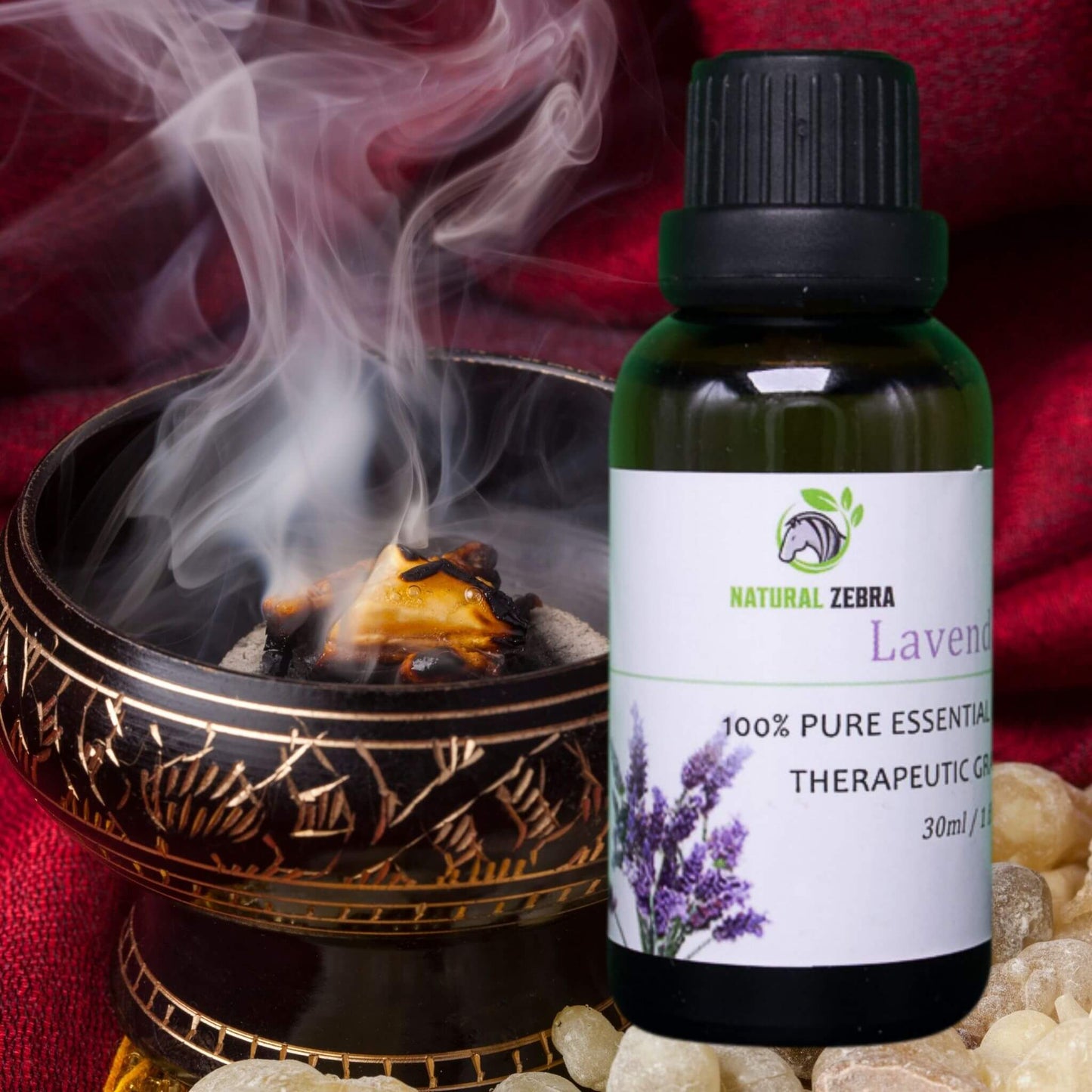 NATURAL ZEBRA | Lavender Essential Oil -