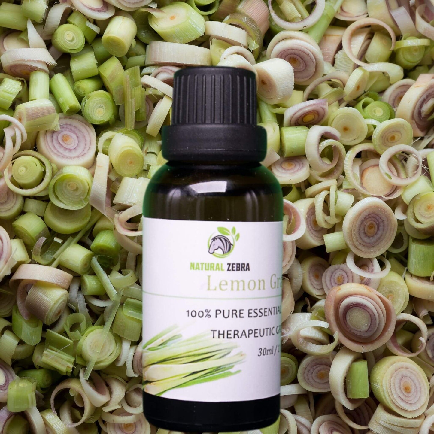 NATURAL ZEBRA | Lemongrass Essential Oil -