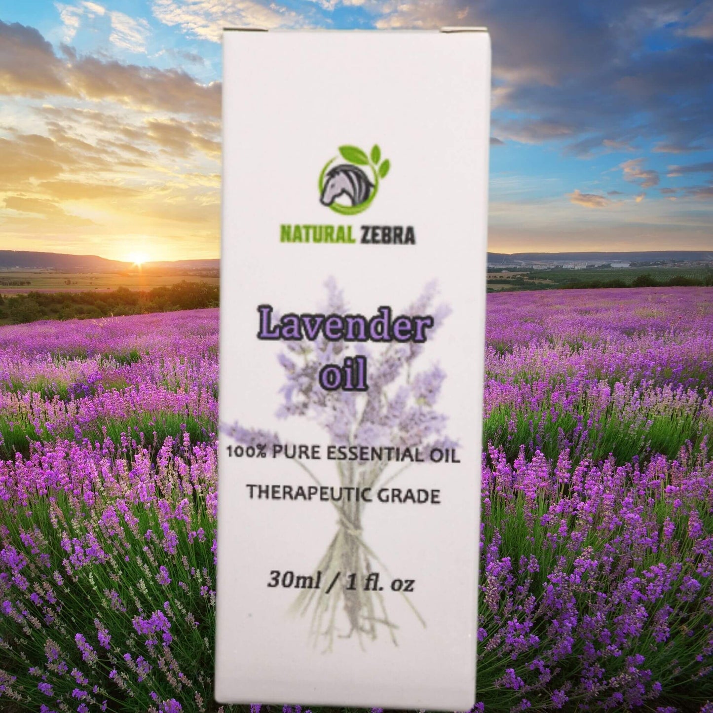 NATURAL ZEBRA | Lavender Essential Oil -