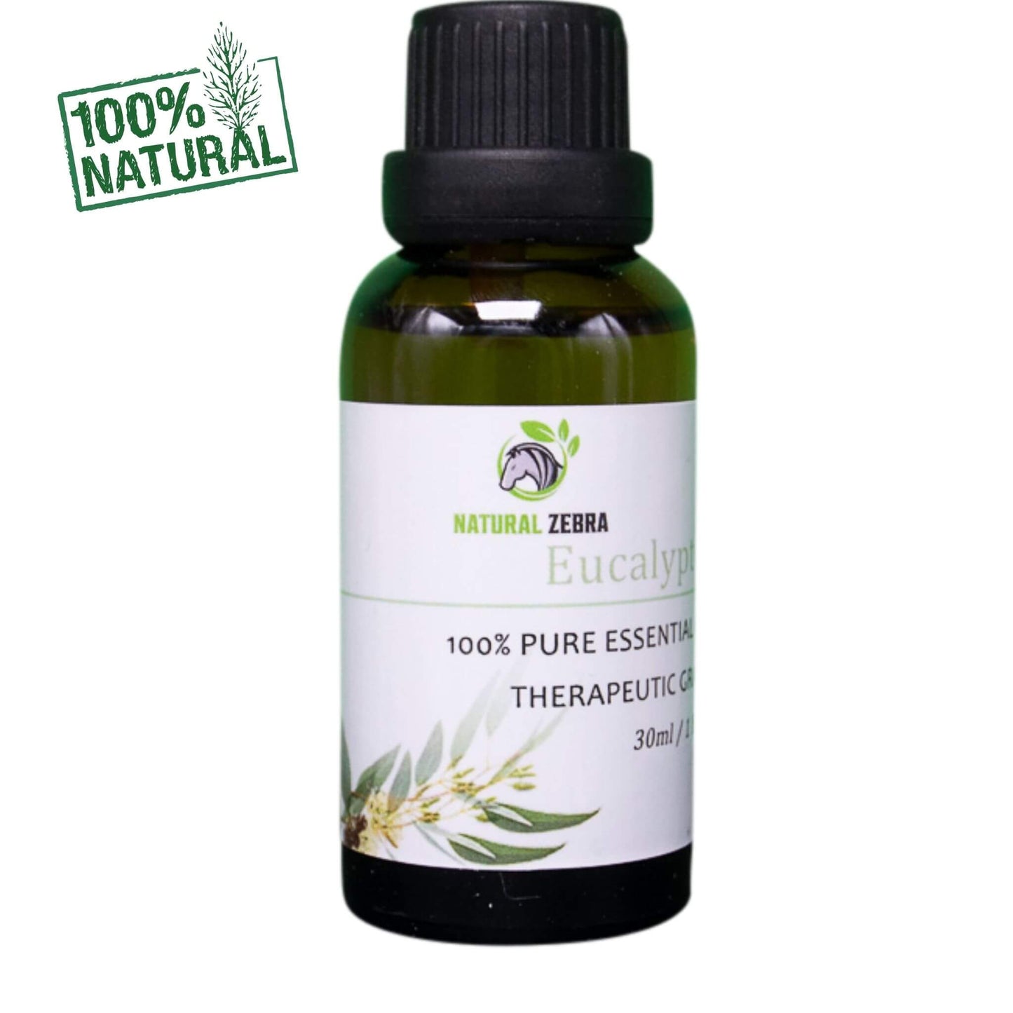 NATURAL ZEBRA | Eucalyptus Essential Oil - 30 ml / 1 fl.oz