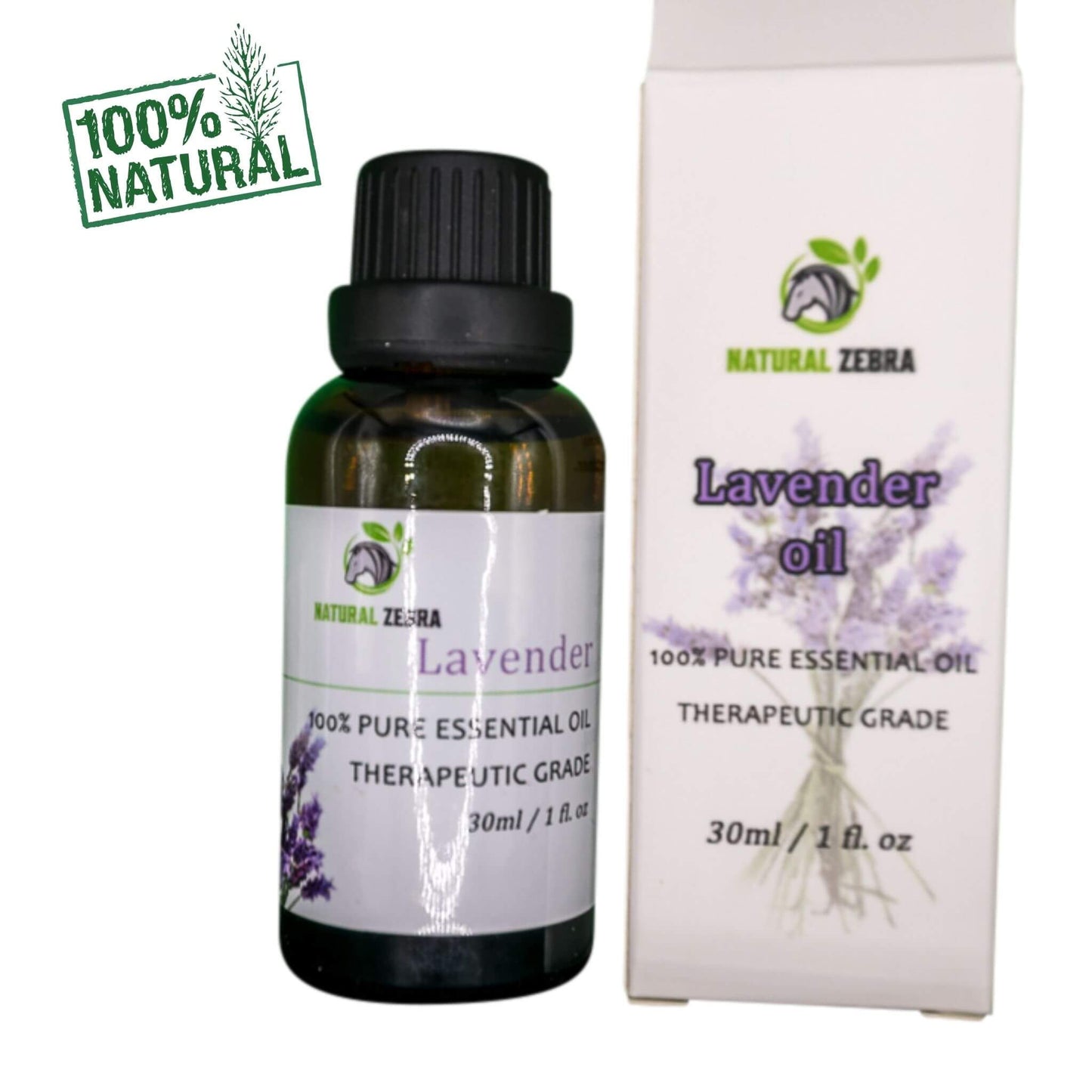 NATURAL ZEBRA | Lavender Essential Oil -