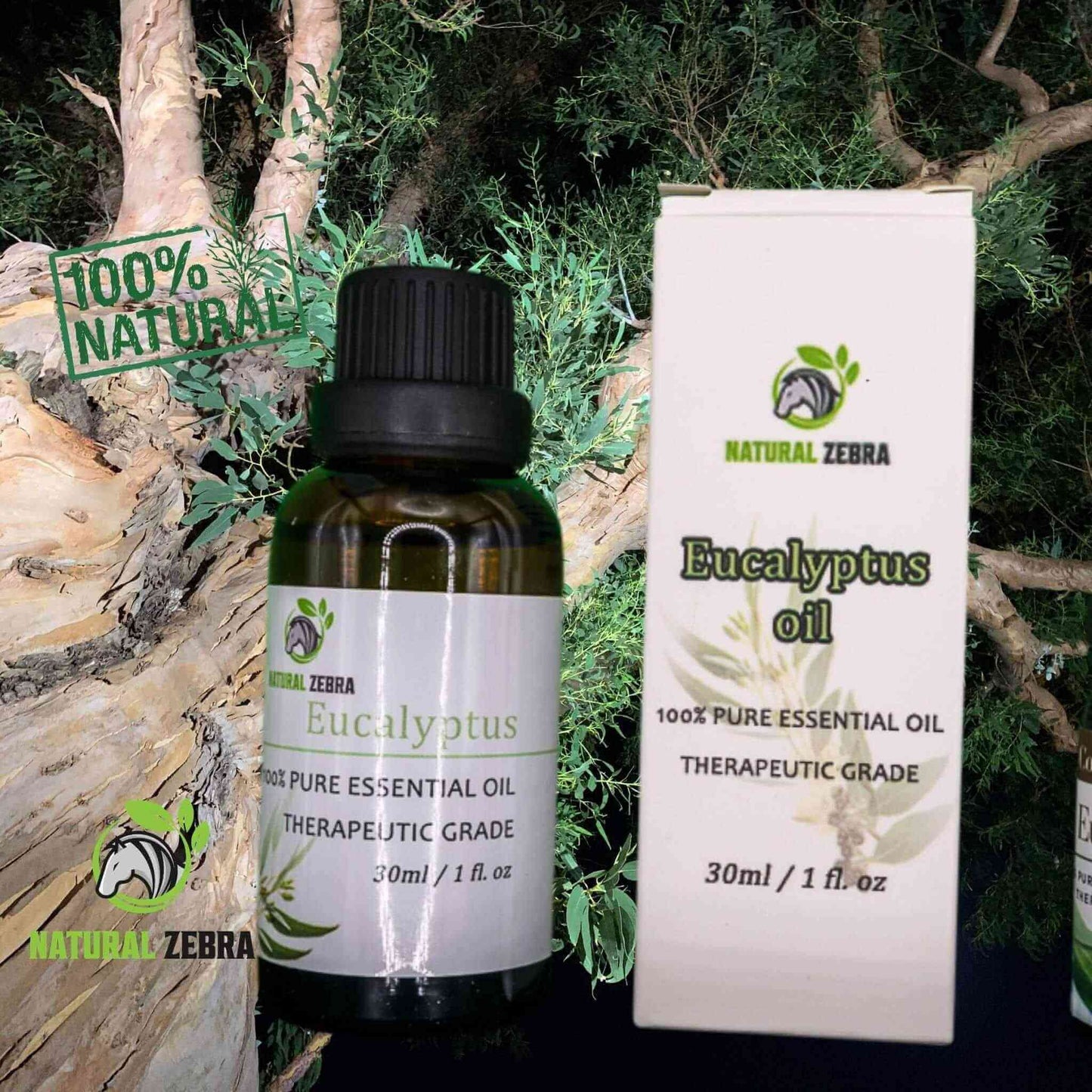 NATURAL ZEBRA | Eucalyptus Essential Oil -