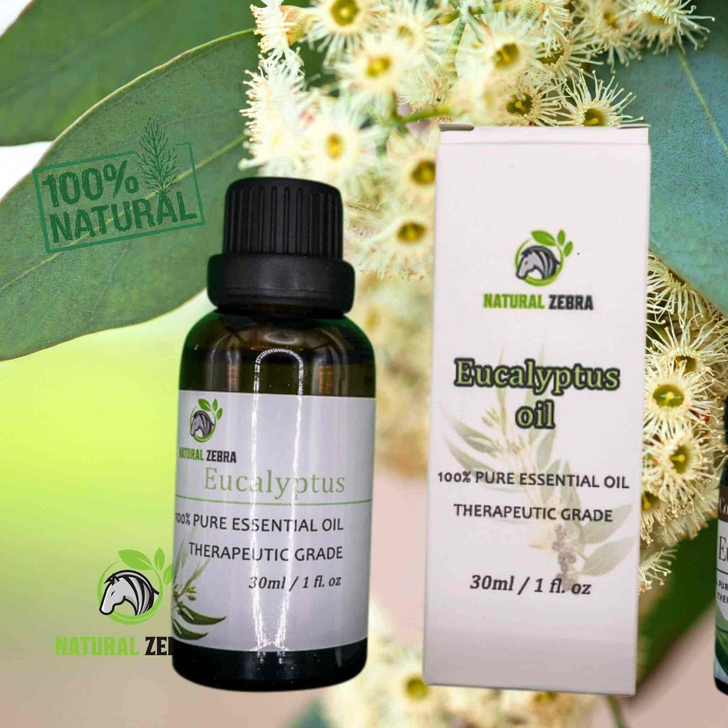 NATURAL ZEBRA | Eucalyptus Essential Oil -