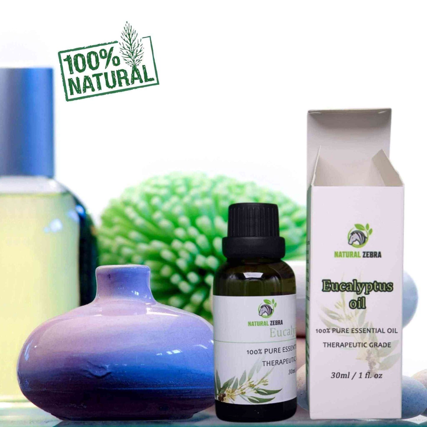 NATURAL ZEBRA | Eucalyptus Essential Oil -