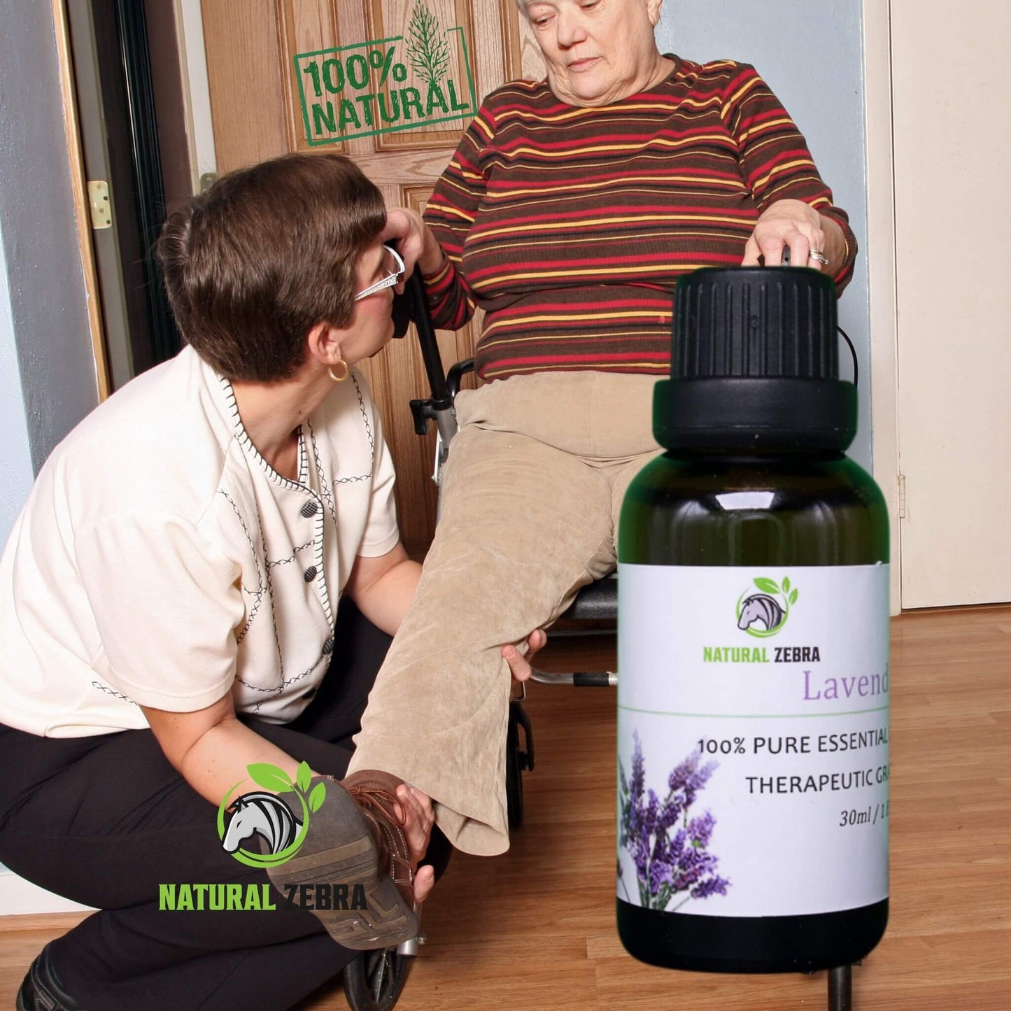 NATURAL ZEBRA | Lavender Essential Oil -
