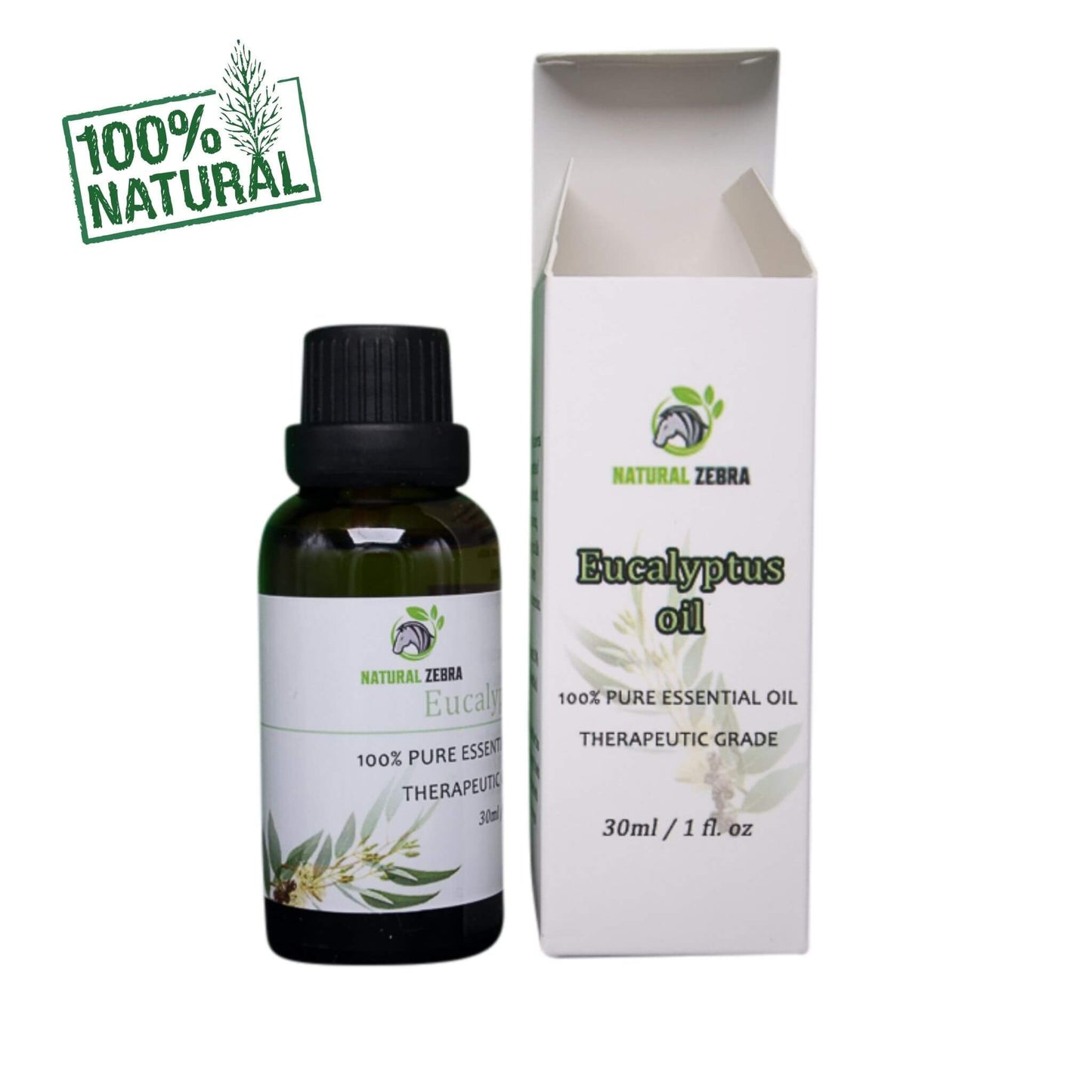 NATURAL ZEBRA | Eucalyptus Essential Oil -