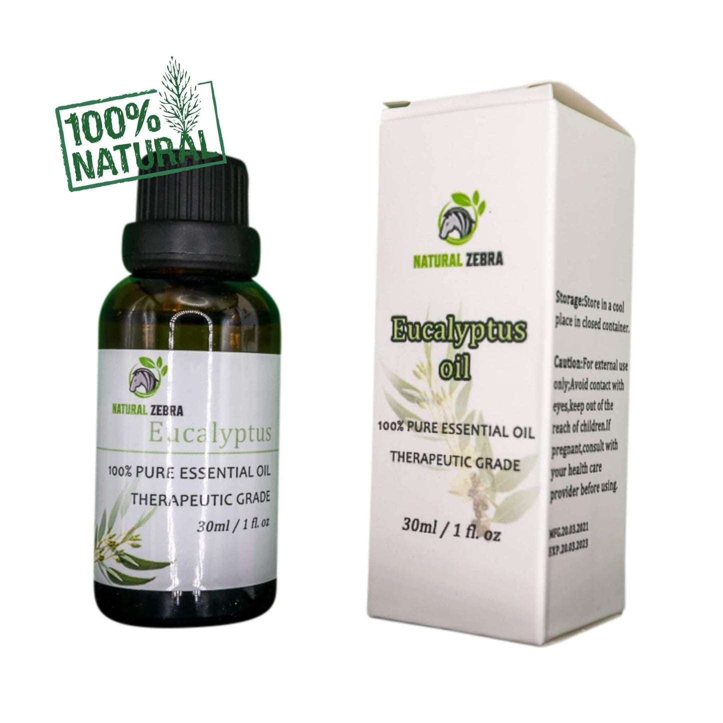 NATURAL ZEBRA | Eucalyptus Essential Oil -