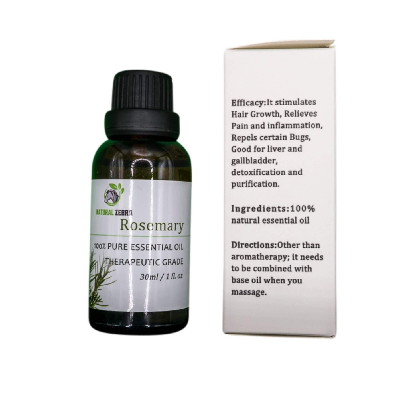 NATURAL ZEBRA | Rosemary Essential Oil -