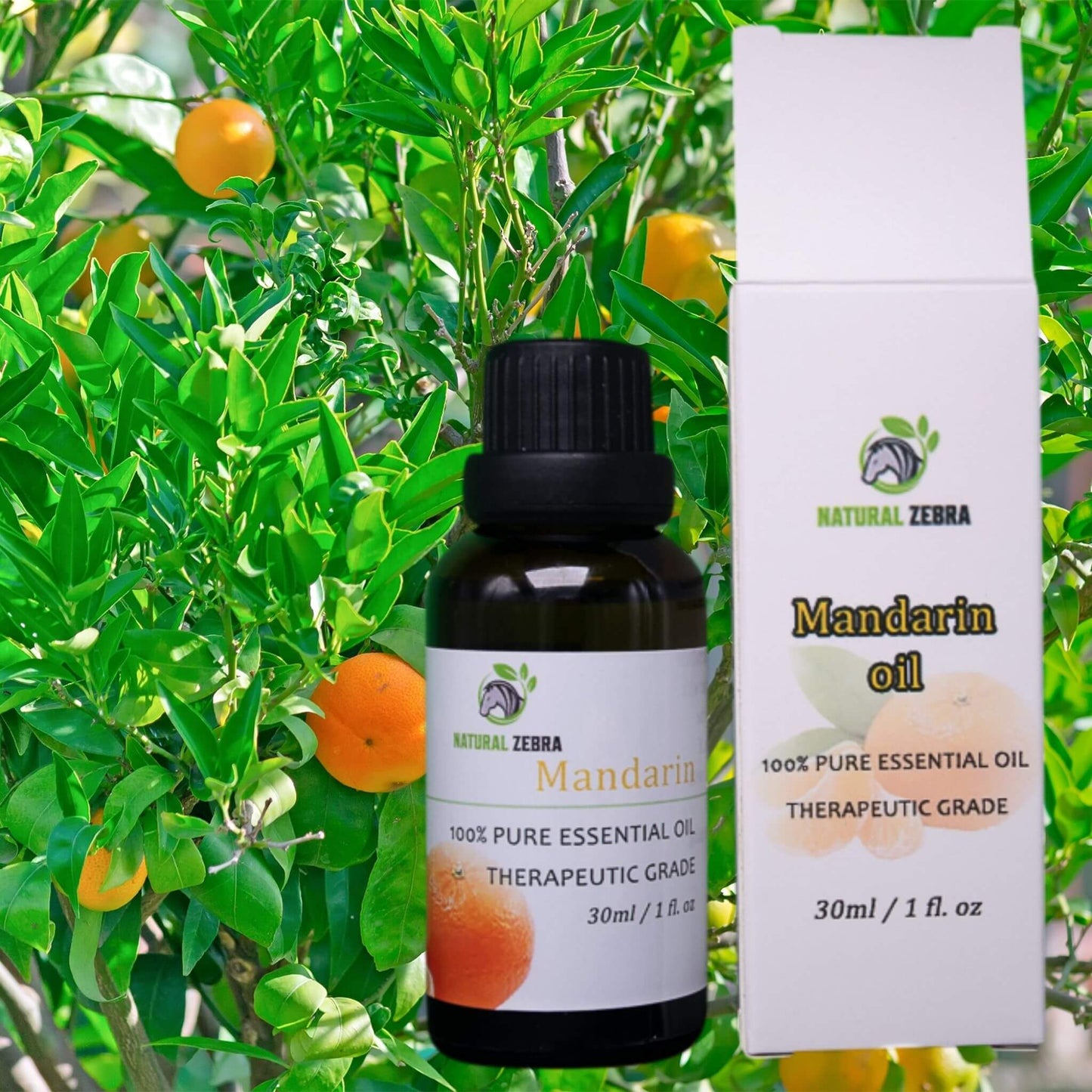NATURAL ZEBRA | Mandarin Essential Oil -