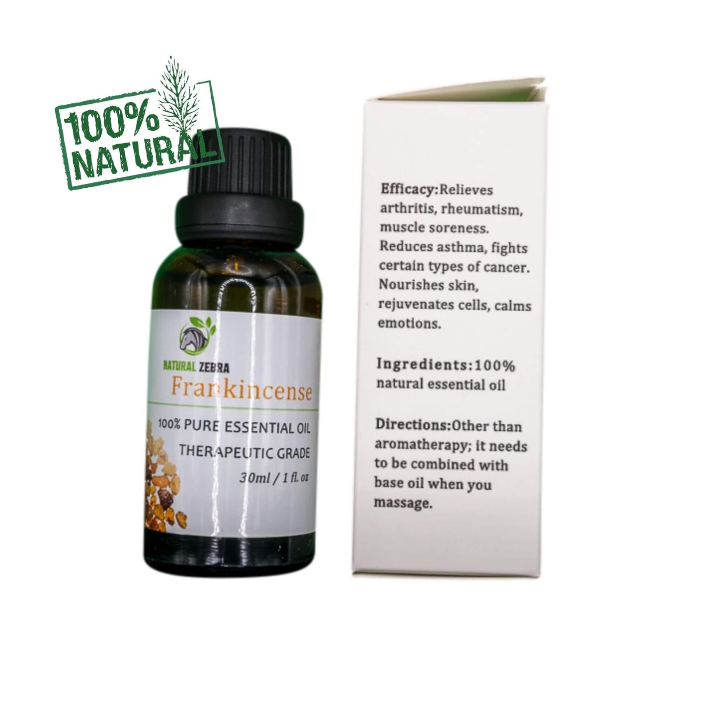 NATURAL ZEBRA | Frankincense Essential Oil -