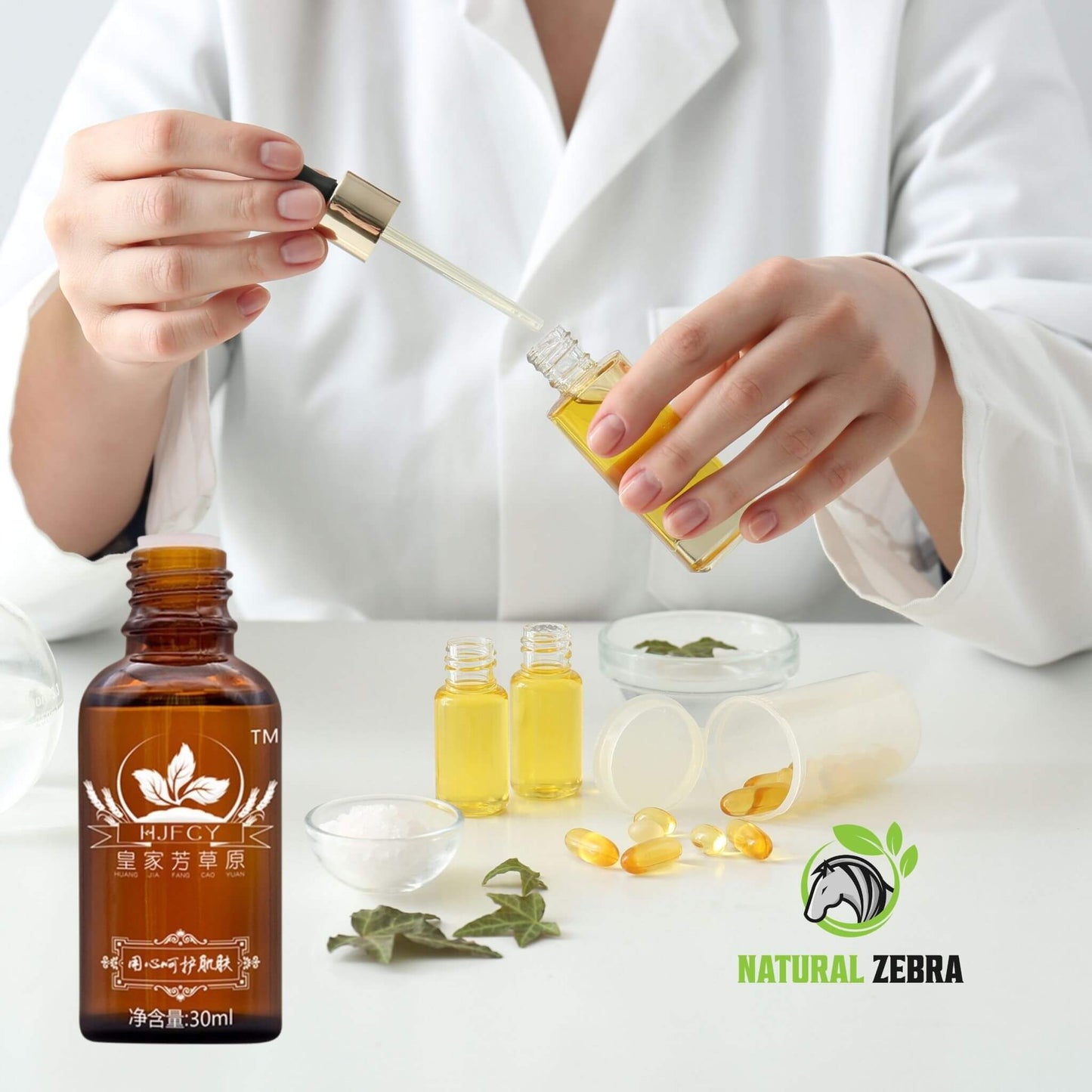 NATURAL ZEBRA | Ginger Essential Oil | 3-Bottles Bundle -