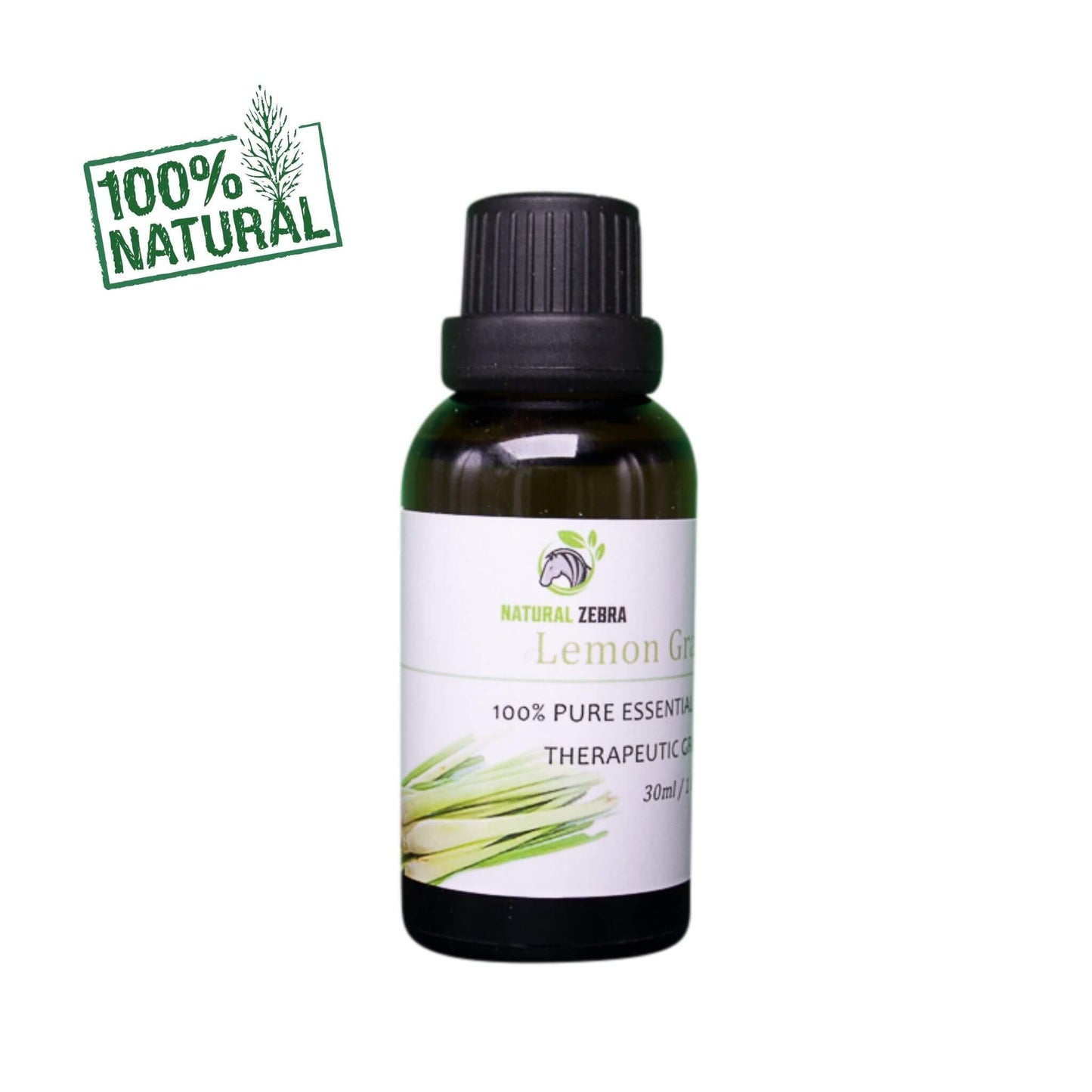 NATURAL ZEBRA | Lemongrass Essential Oil -