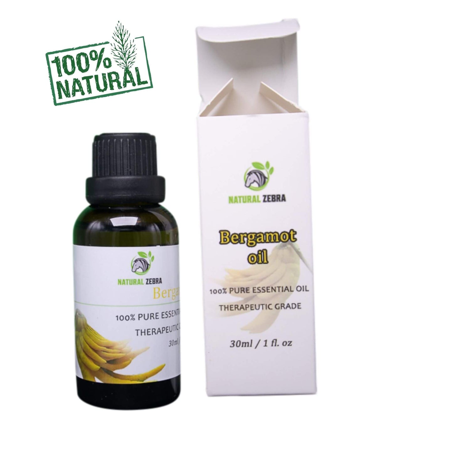 NATURAL ZEBRA | Bergamot Essential Oil -
