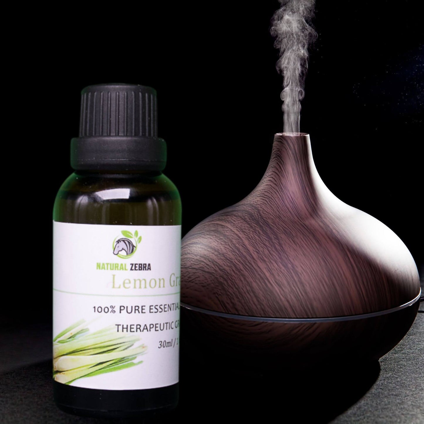 NATURAL ZEBRA | Lemongrass Essential Oil -