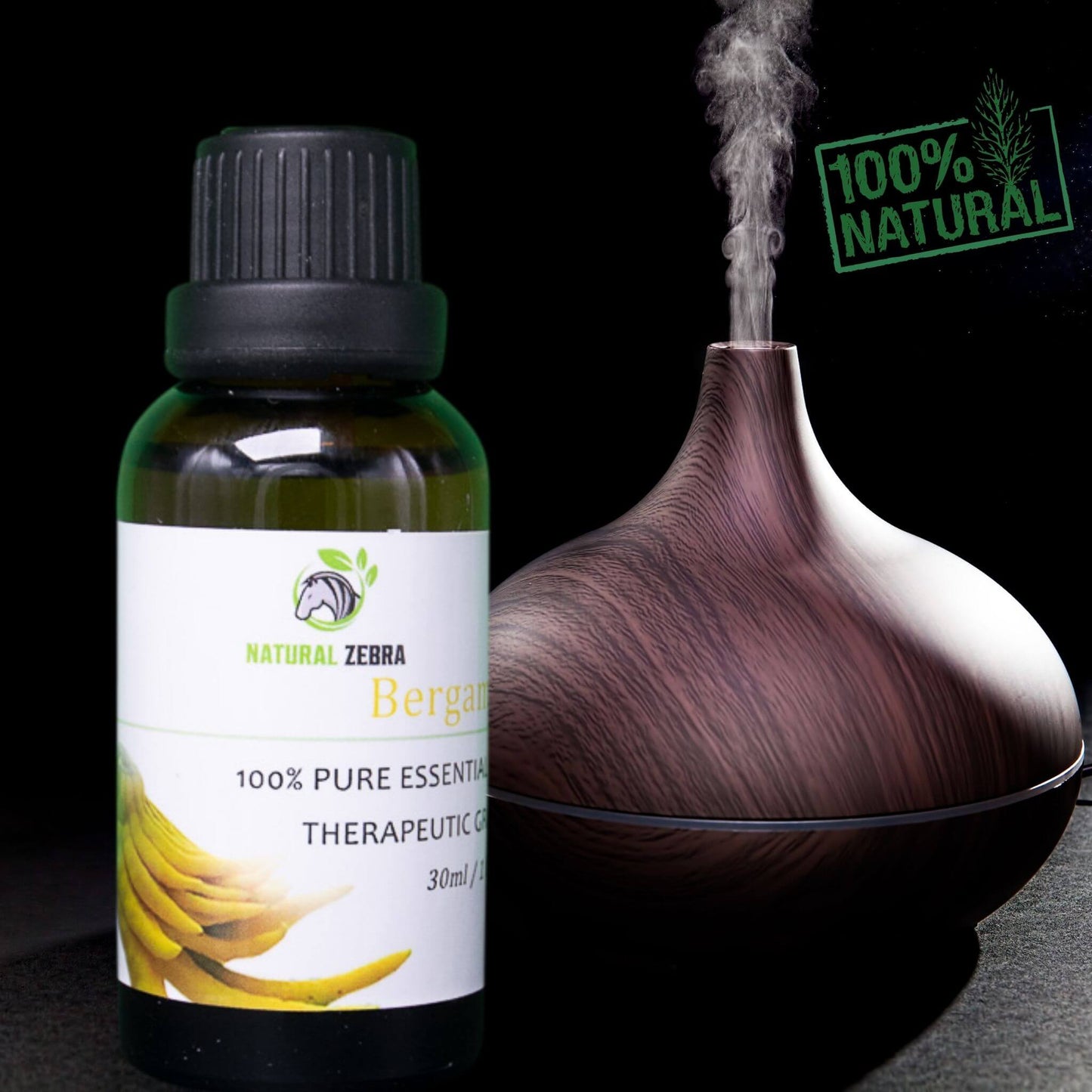 NATURAL ZEBRA | Bergamot Essential Oil -