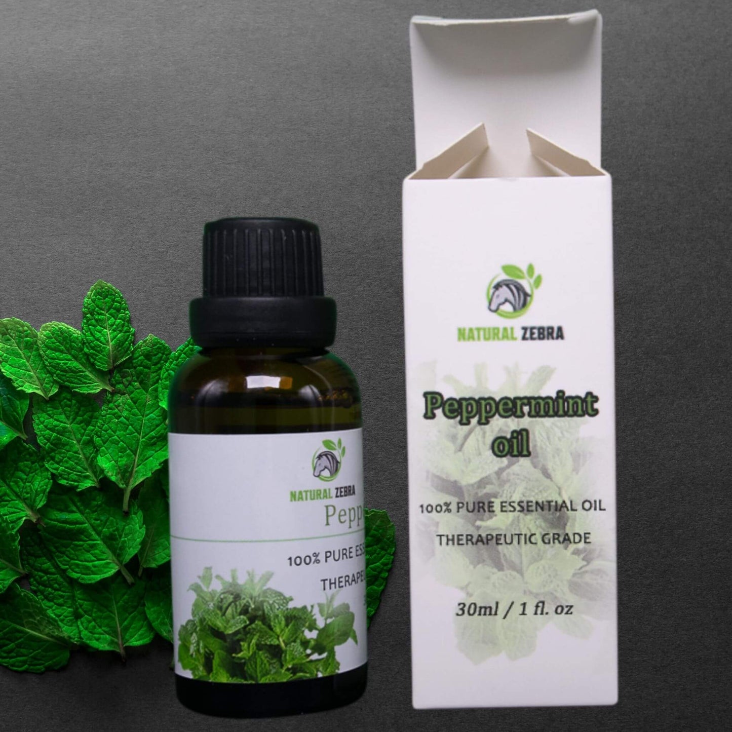 NATURAL ZEBRA | Peppermint Essential Oil -