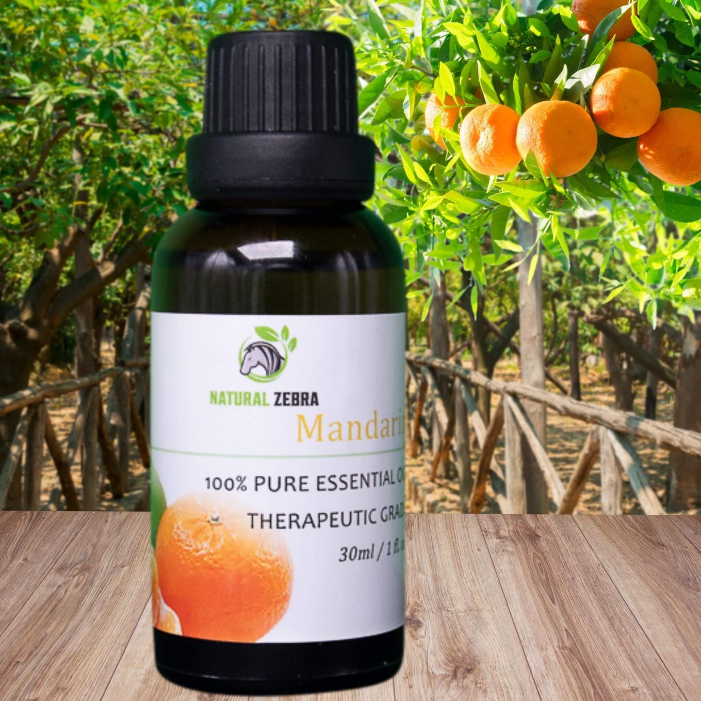 NATURAL ZEBRA | Mandarin Essential Oil -