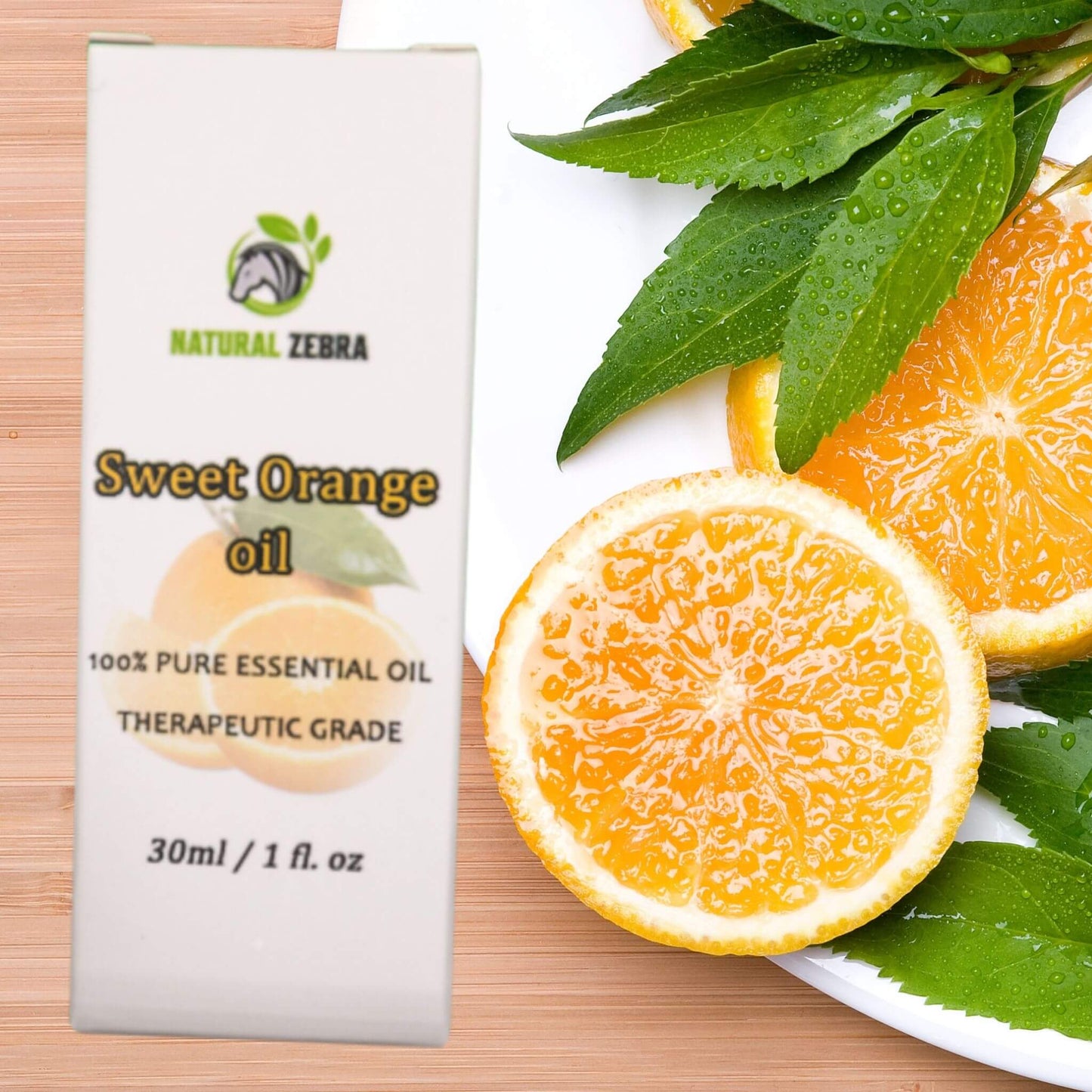 NATURAL ZEBRA | Sweet Orange Essential Oil -