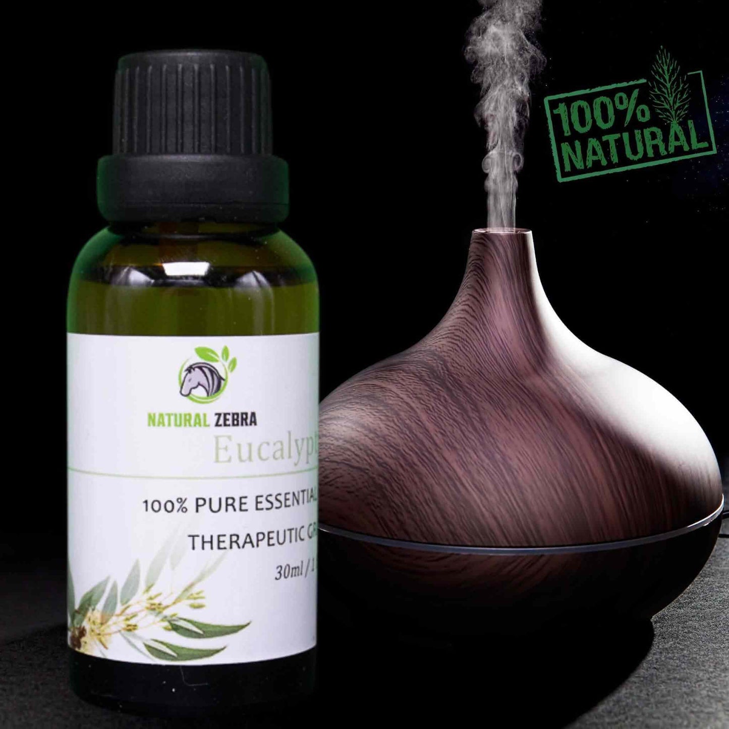 NATURAL ZEBRA | Eucalyptus Essential Oil -