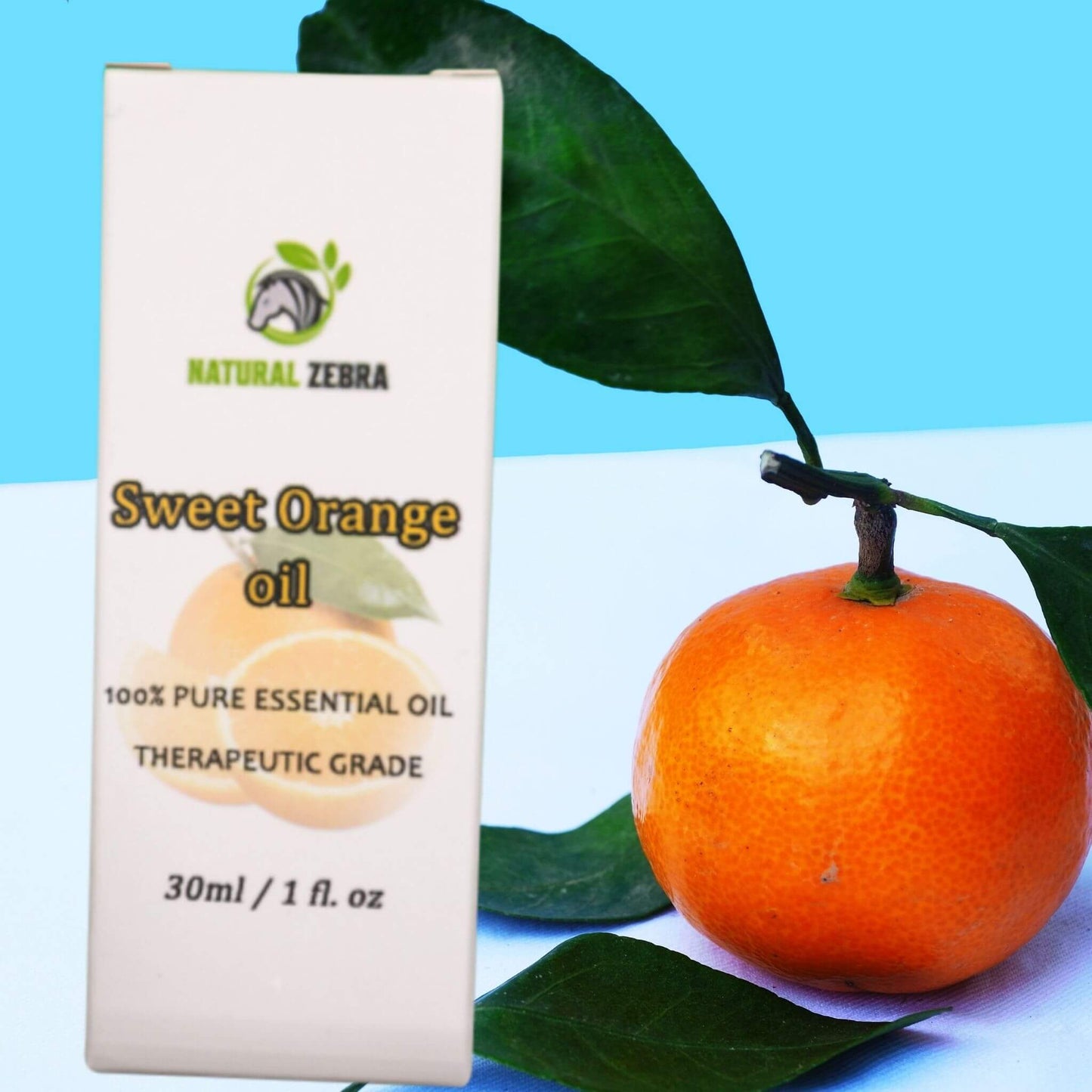 NATURAL ZEBRA | Sweet Orange Essential Oil -