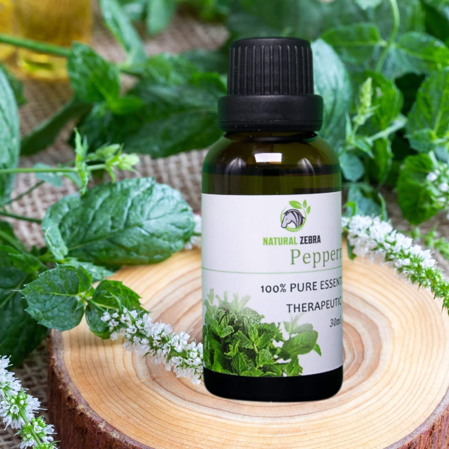 NATURAL ZEBRA | Peppermint Essential Oil -