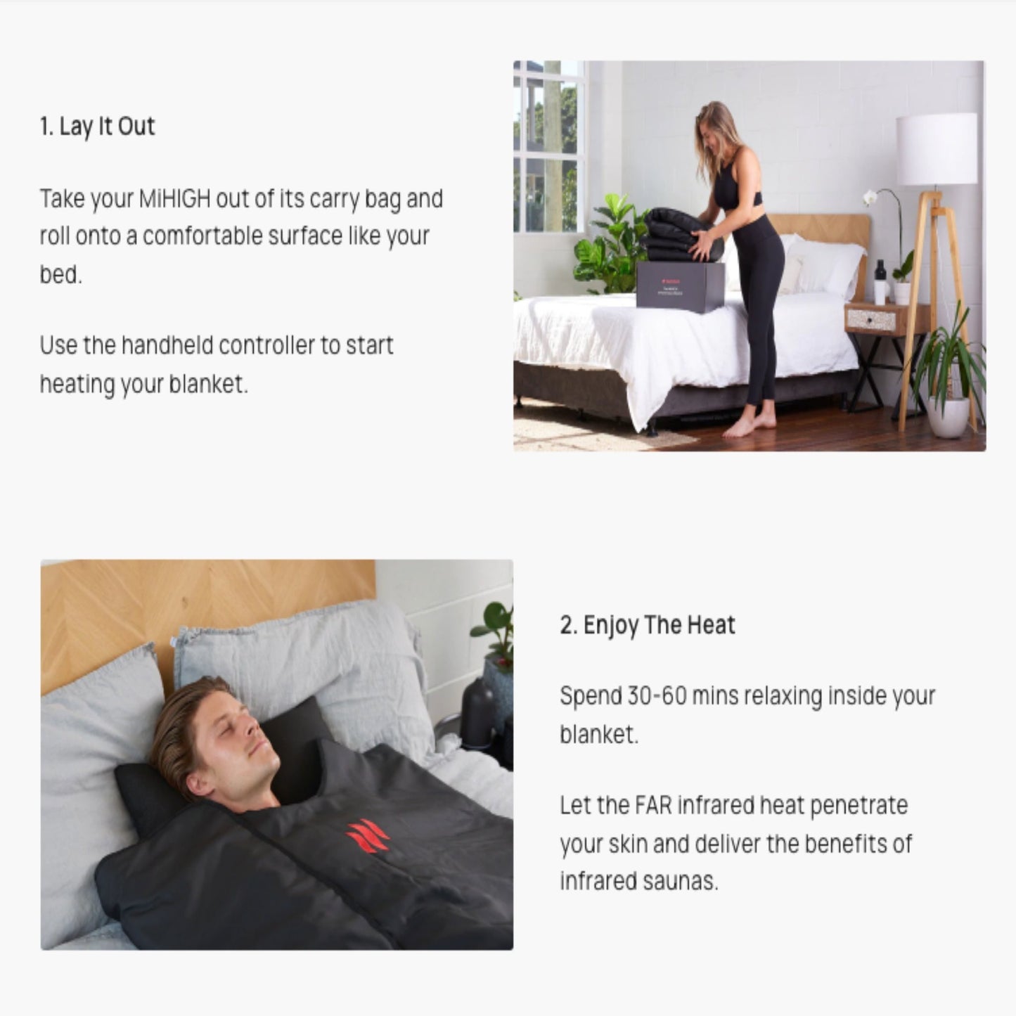 MIHIGH | Mihigh Sauna Blanket | Infrared -