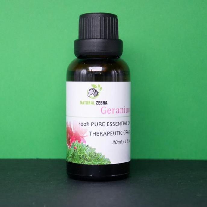 NATURAL ZEBRA | Geranium Essential Oil - 30 ml / 1 fl.oz