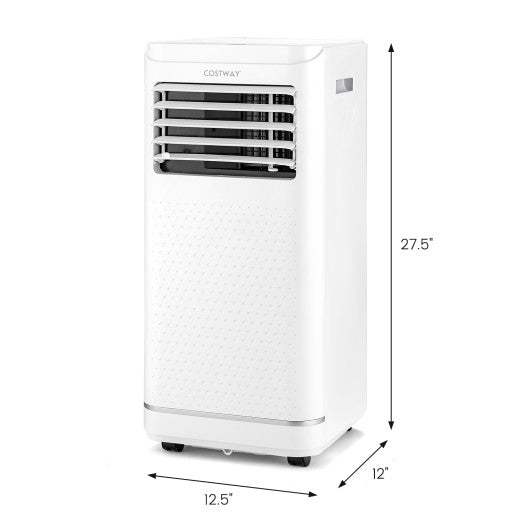 8000/10000 BTU Portable Air Conditioner with Dehumidifier and Fan Mode-10000 BTU - Set Shop and Smile