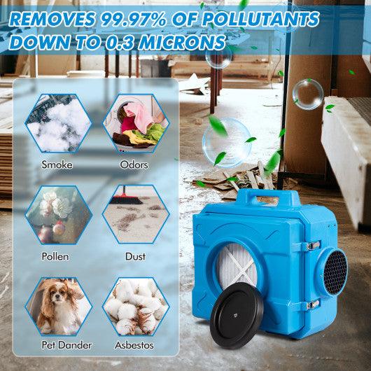 Filtration System Negative Machine Airbourne Cleaner HEPA Scrubber Air Purifier at Set Shop and Smile