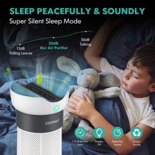 Air Purifier with Sleep Mode for Home Office up to 1300 Sq Ft at Set Shop and Smile