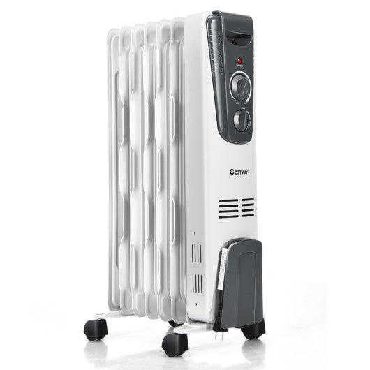 1500W Electric Space Heater with Adjustable Thermostat at Set Shop and Smile