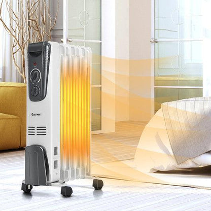 1500W Electric Space Heater with Adjustable Thermostat at Set Shop and Smile