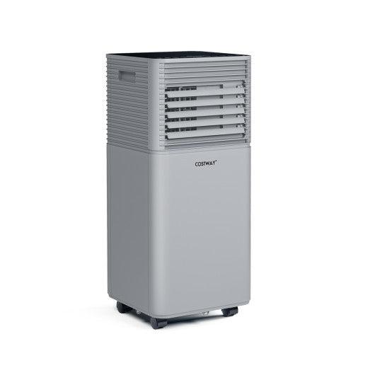 8000 BTU 3-in-1 Air Cooler with Dehumidifier and Fan Mode-Gray at Set Shop and Smile