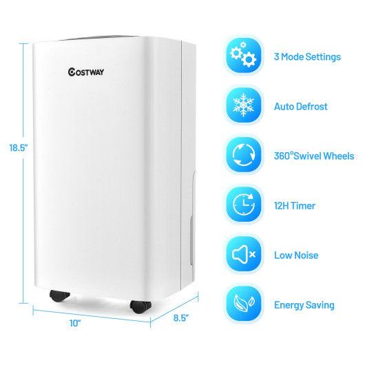 24 Pints 1500 Sq. ft Portable Dehumidifier For Medium To Large Spaces at Set Shop and Smile