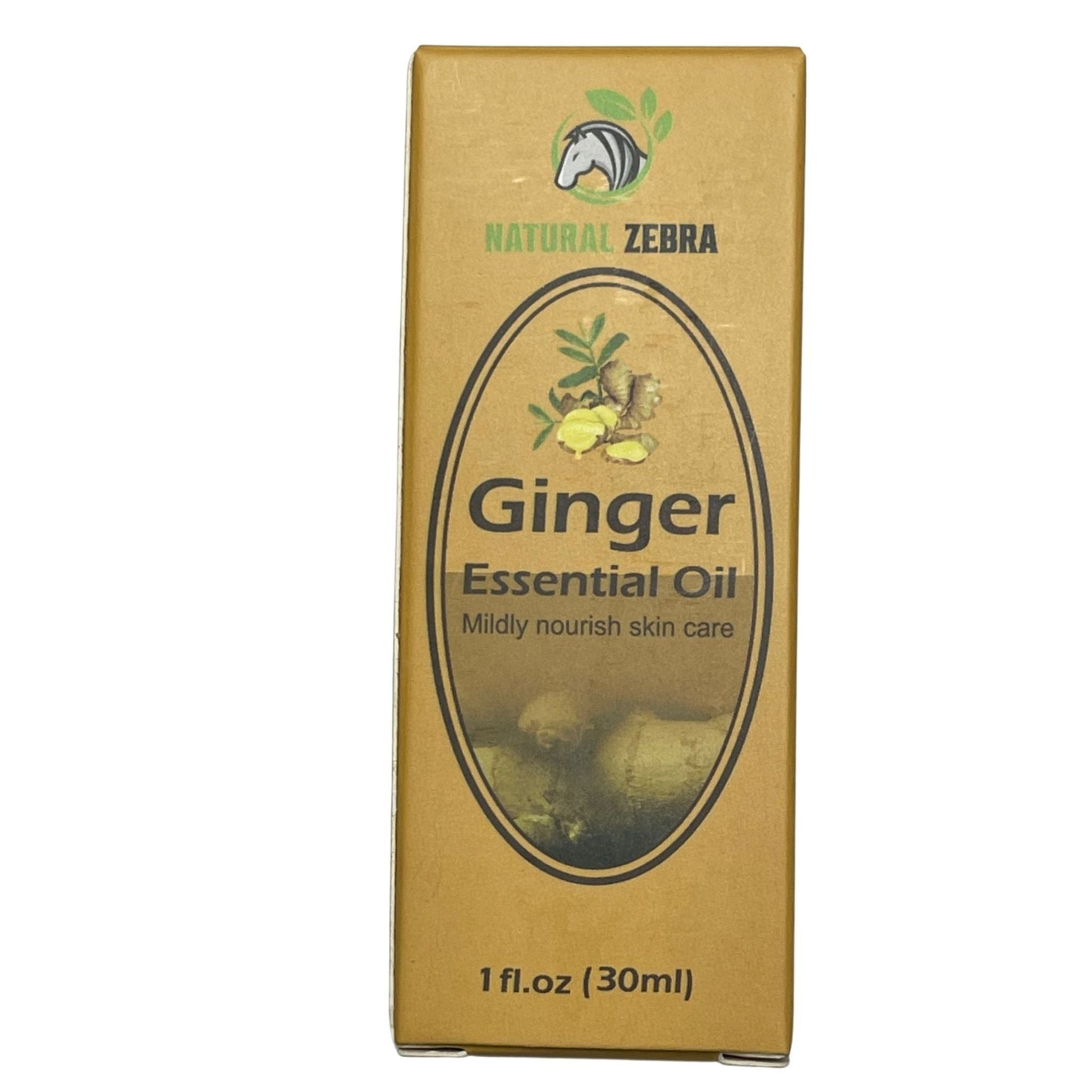 NATURAL ZEBRA | Ginger Essential Oil - 30ml -
