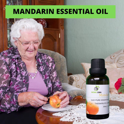 NATURAL ZEBRA | Mandarin Essential Oil -