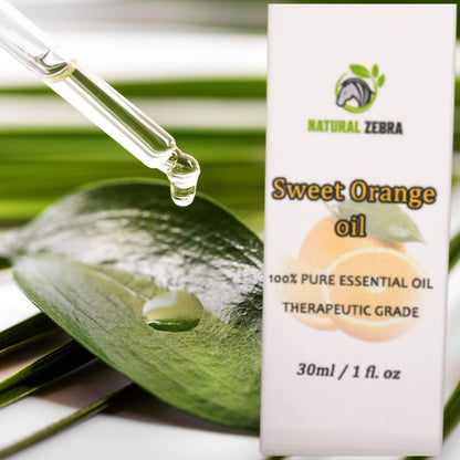 NATURAL ZEBRA | Sweet Orange Essential Oil -