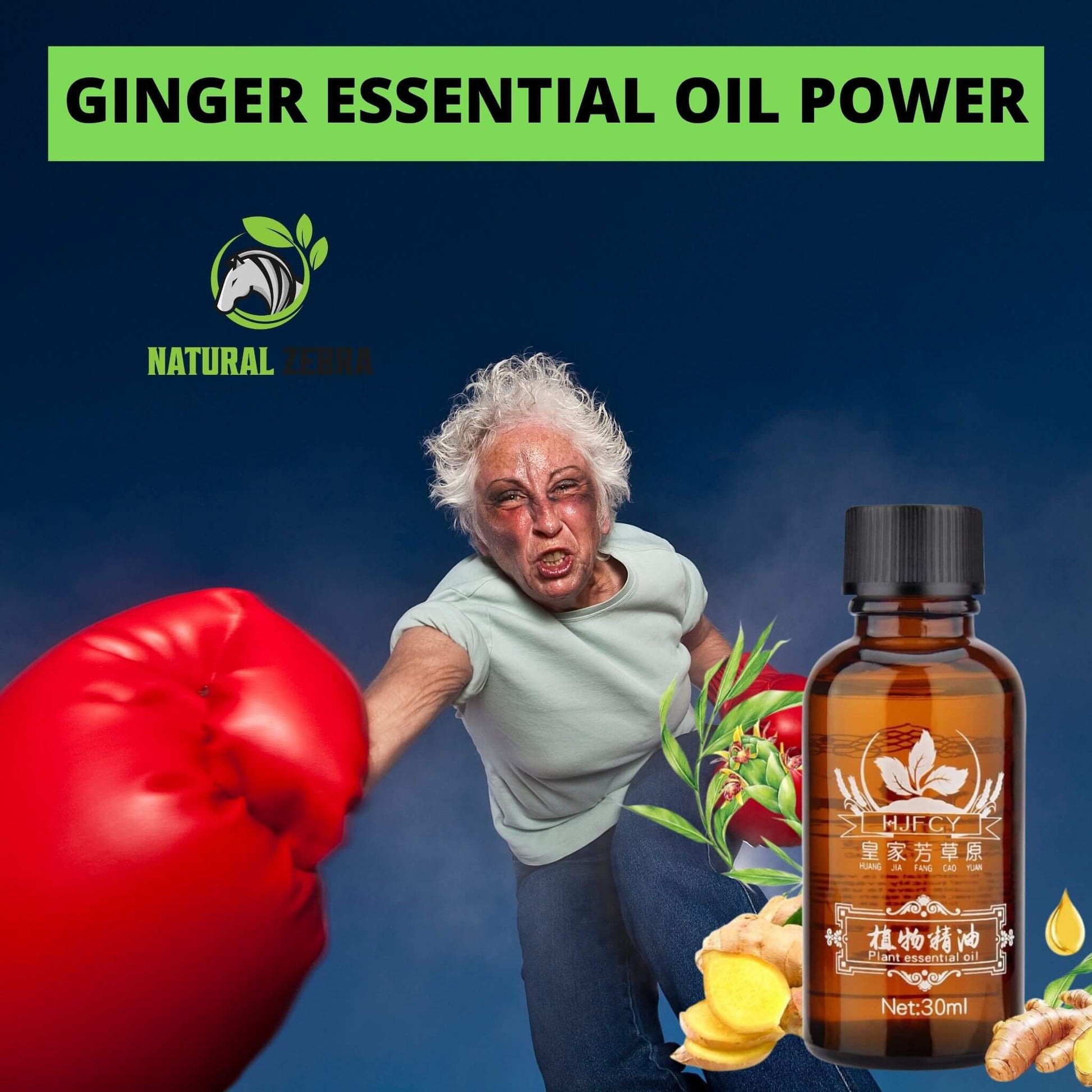 Ginger Essential Oil - 30ml - 8 - NATURAL ZEBRA