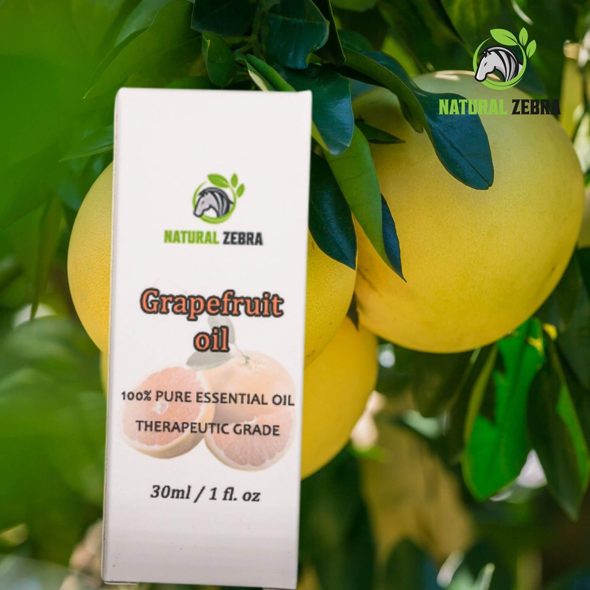 NATURAL ZEBRA | Grapefruit Essential Oil -